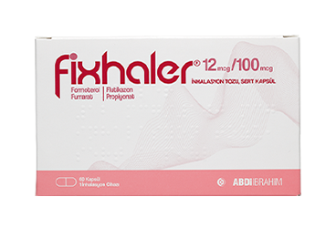 FIXHALER 12 MCG/100 MCG INHALASYON TOZU, SERT KAPSUL (60 KAPSUL)